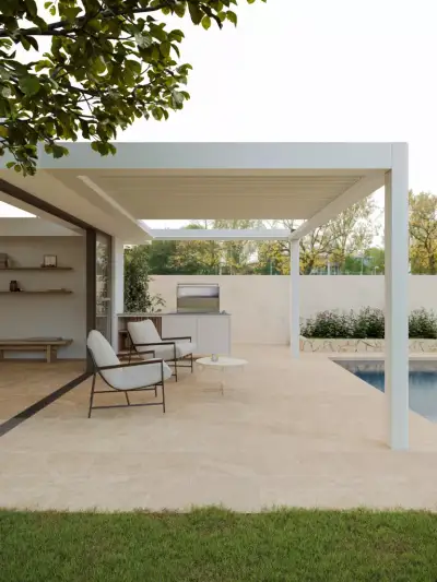 Bioklimatska pergola s ALU lamelama